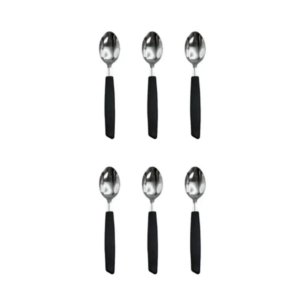 Colher de Chá New Caprese Preto 6 Peças — imagem 2