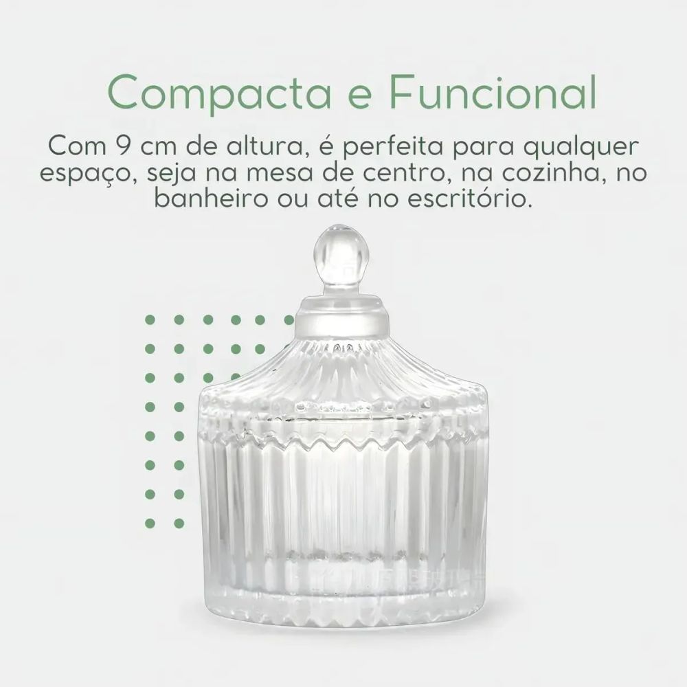 Bomboniere de Cristal Carrossel — imagem 8