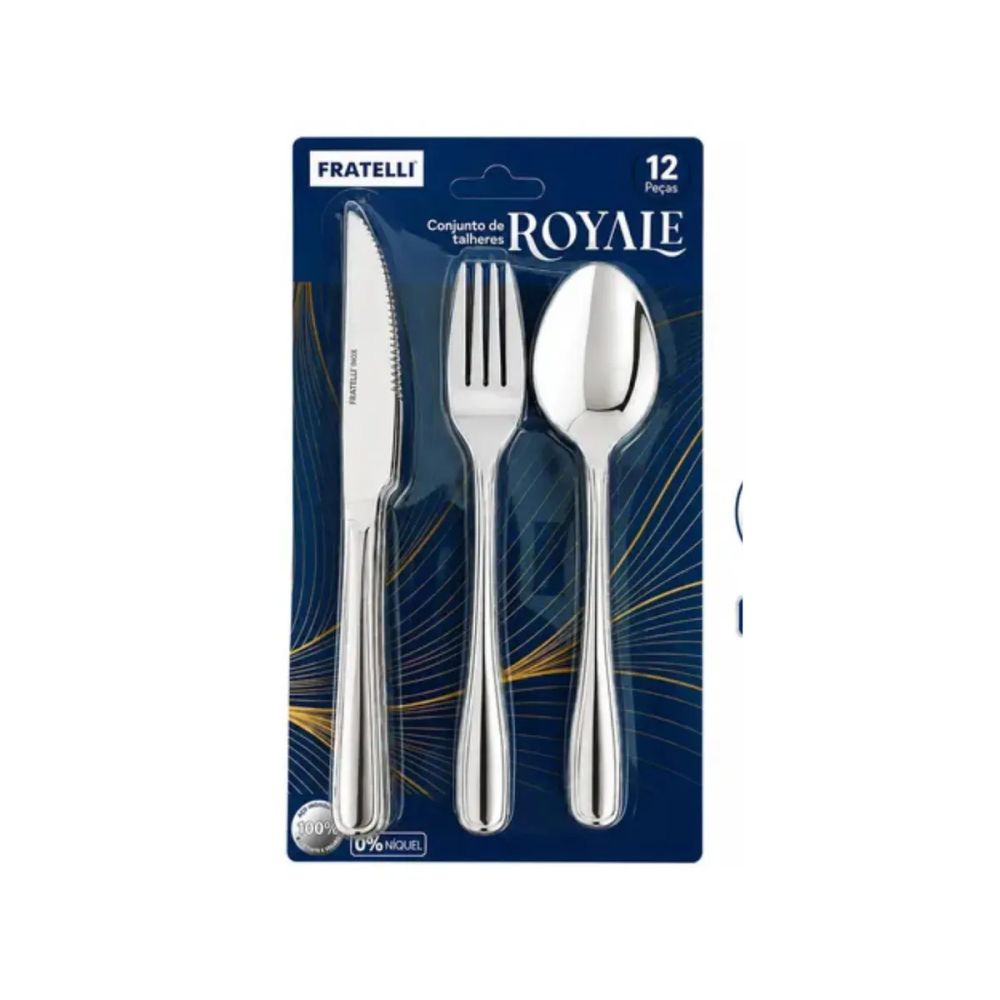 Conjunto de Talheres Royale 12 Peças — imagem 2