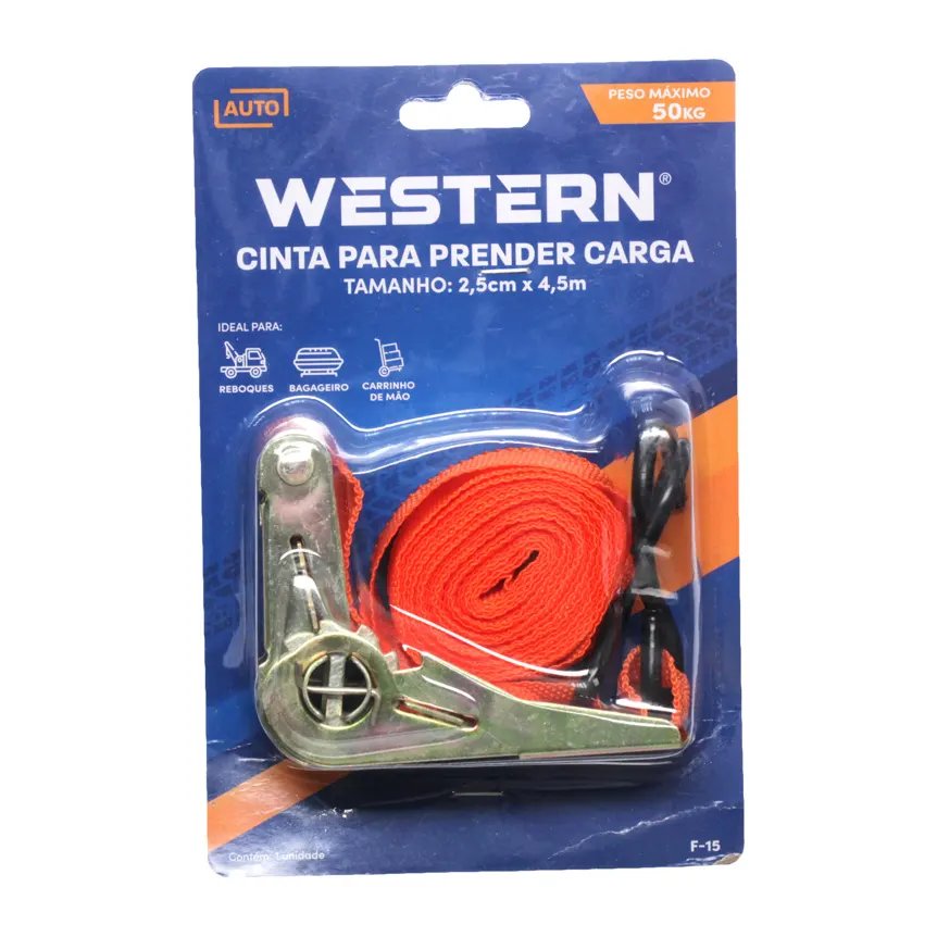 Cinta Carga 2,5cm x 4,5m 50kg — imagem 3