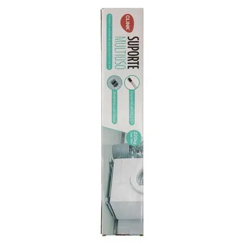 Suporte Movel Plástico PP e Ferro 44,5 cm x 5 cm x 4,5 cm — imagem 2