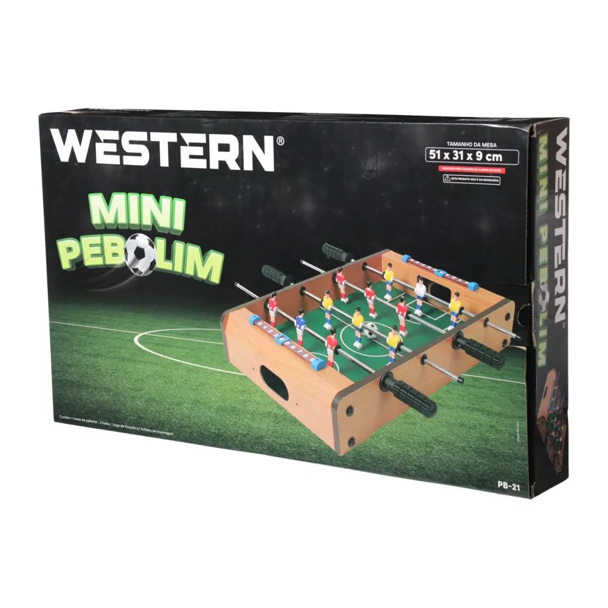 Mini Mesa Pebolim 51x31x9cm — imagem 2