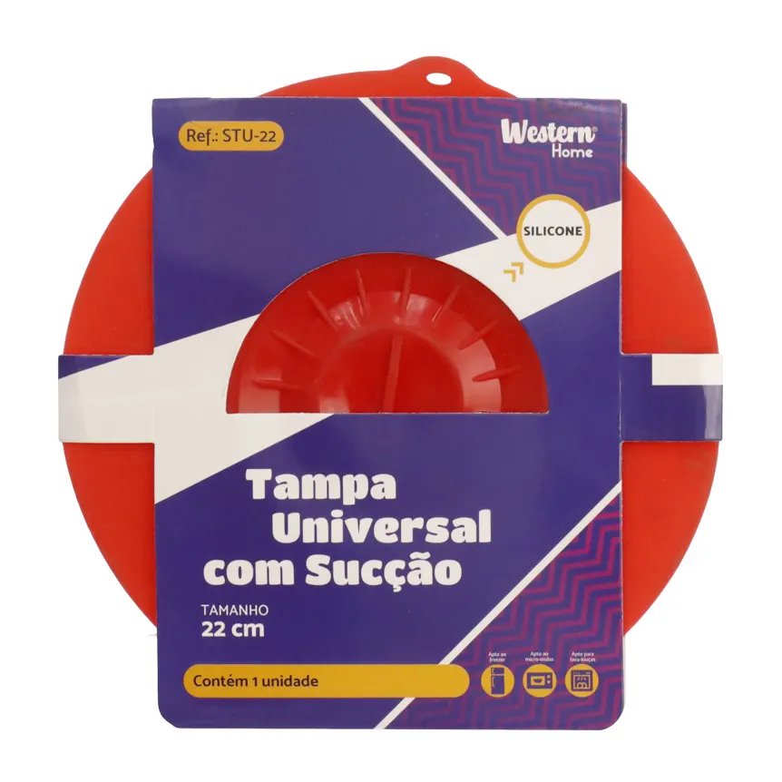Tampa Universal Silicone 22cm — imagem 2