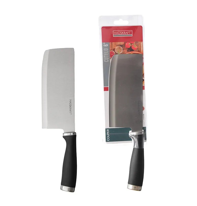 Cutelo Couper 6 Inox Cabo Preto — imagem 2