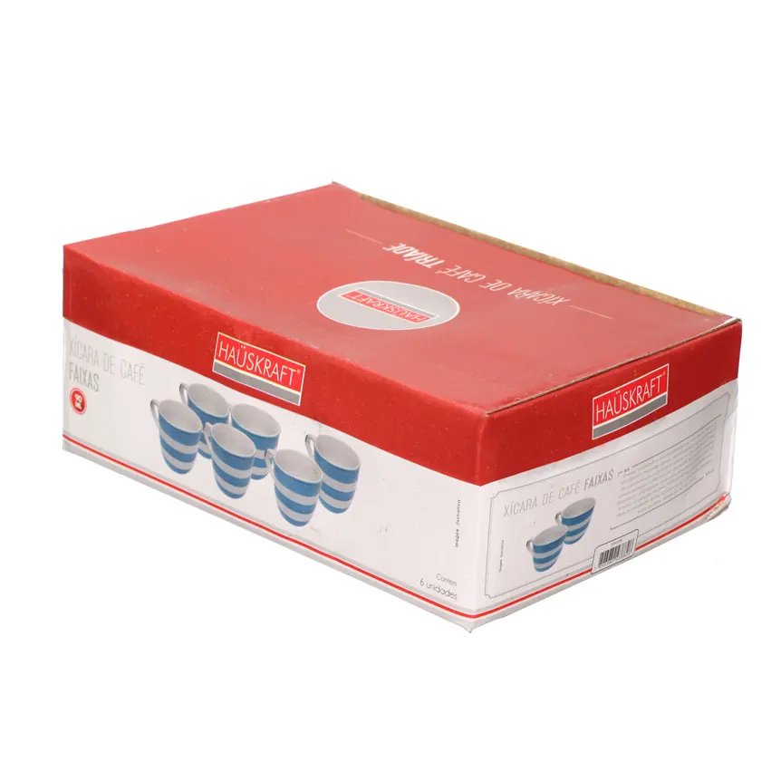 Xícara de Café Faixa AZE 90ml 6 Peças — imagem 3
