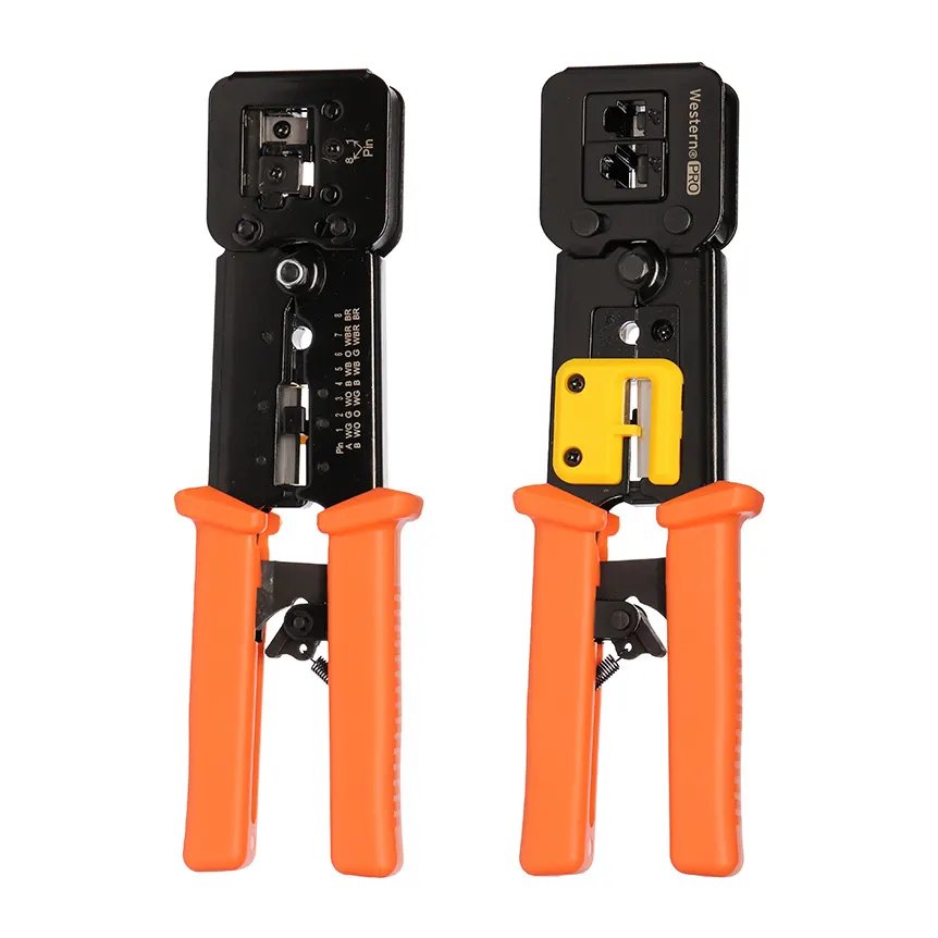 Alicate Crimpar Preto/Laranja 8" — imagem 2