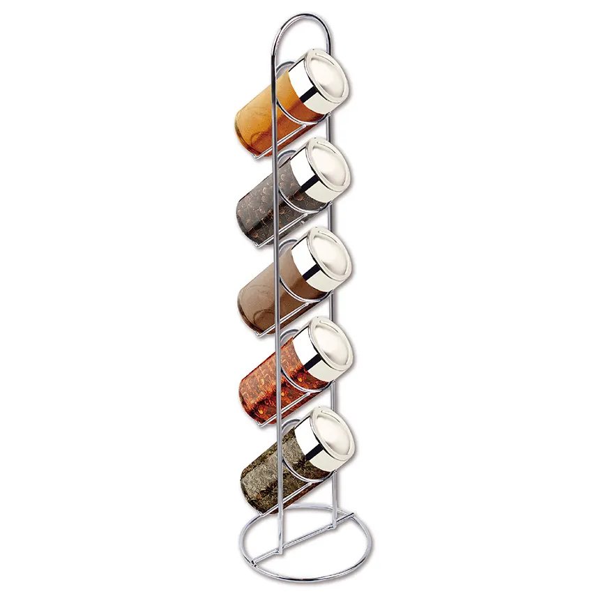 Porta-Condimentos 5 Peças com Suporte Vert — imagem 4