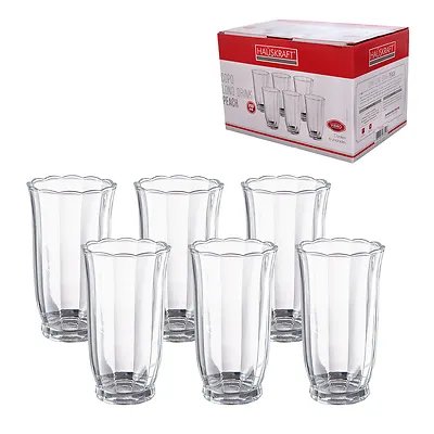 Copo Long Drink Vidro Peach 350ml 6 Peças — imagem 3