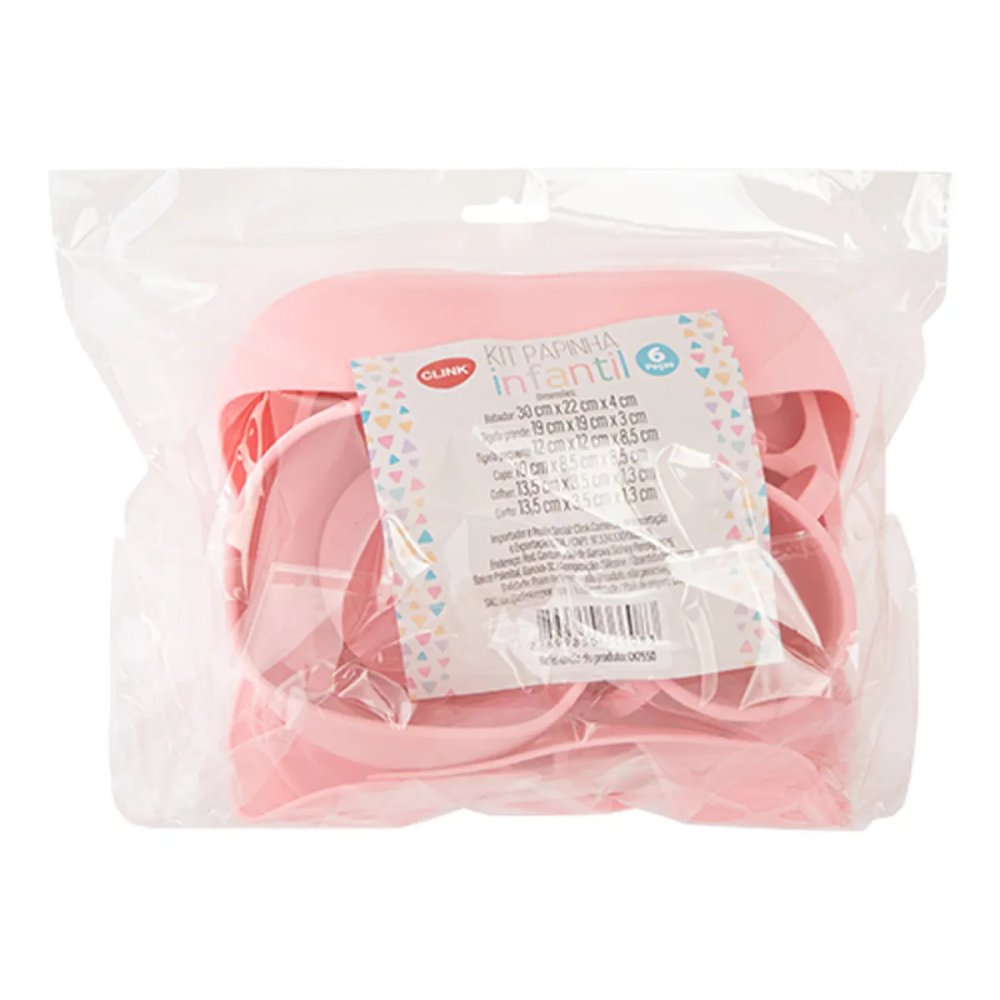 KIT Alimentacão Infantil 6 PçsSilicone 30 cm x 22 cm x 4 cm — imagem 3
