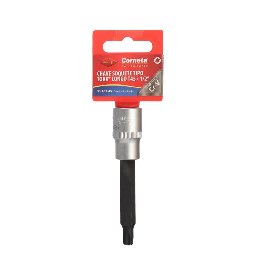 Chave Soquete Torx Longo T45 1/2 — imagem 2