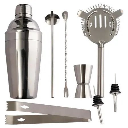 KIT Bar 8Pçs Aço INOX 550Ml — imagem 2