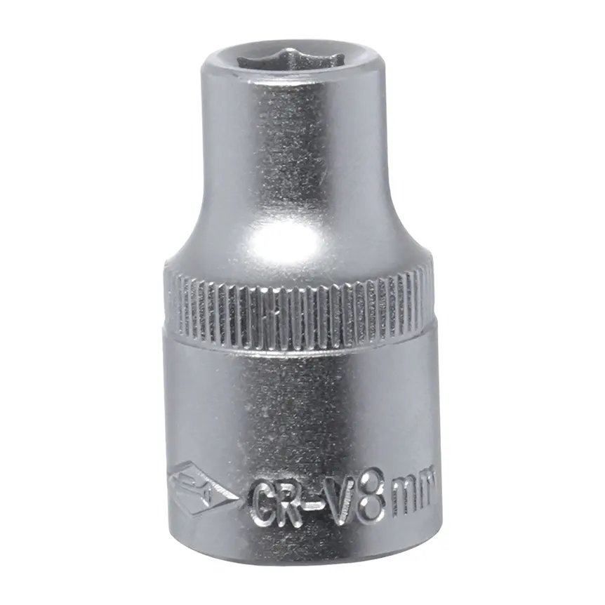 Soquete Sextavado Curto 1/2 8mm — imagem 2