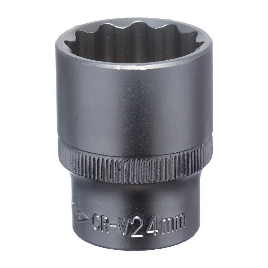 Soquete Estriado Curto 1/2 24mm — imagem 3