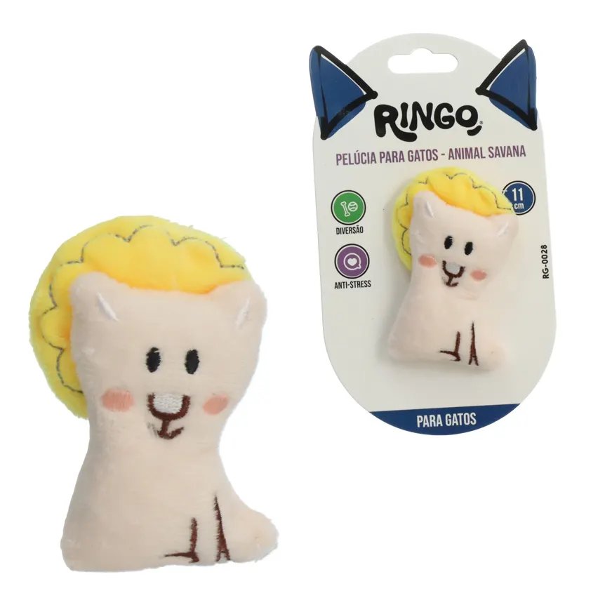 Brinquedo para Gato Pelúcia Animal Savan — imagem 2