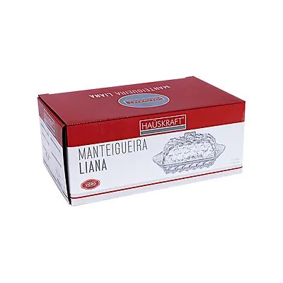 Manteigueira Vidro Liana 17cm — imagem 2