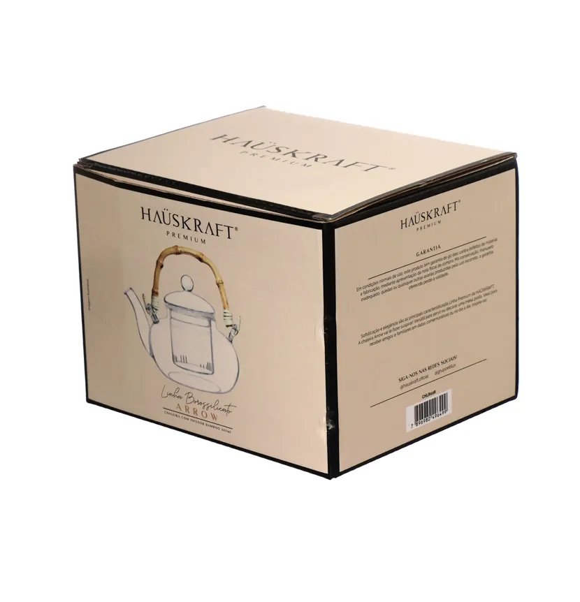 Chaleira com Infusor Borossilicato Arrow 600ml — imagem 3