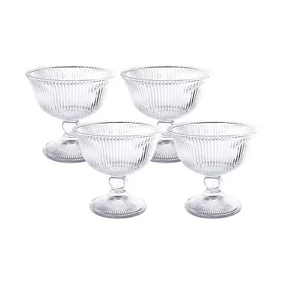 Taça Pé Vidro GFT Transparente 200ml 4 Peças — imagem 3