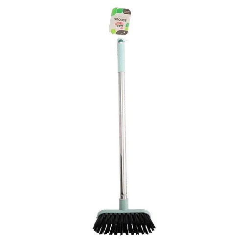 Escova para Limpeza Cabo Longo Plástico PP e Aço INOX 14 cm x 5 cm x 47 cm — imagem 2