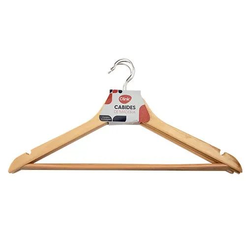 KIT 3 Cabides Madeira 44,5 cm x 22 cm (1 un) — imagem 3