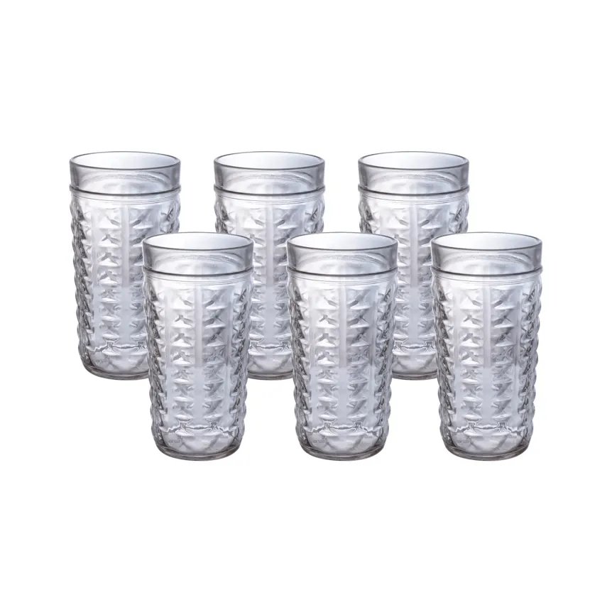 Copo Long Drink Vidro Safim 240ml 6 Peças — imagem 2