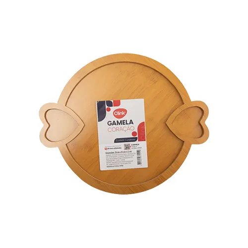 Gamela Coracão MDF 29 cm x 35 cm x 1,3 cm — imagem 2