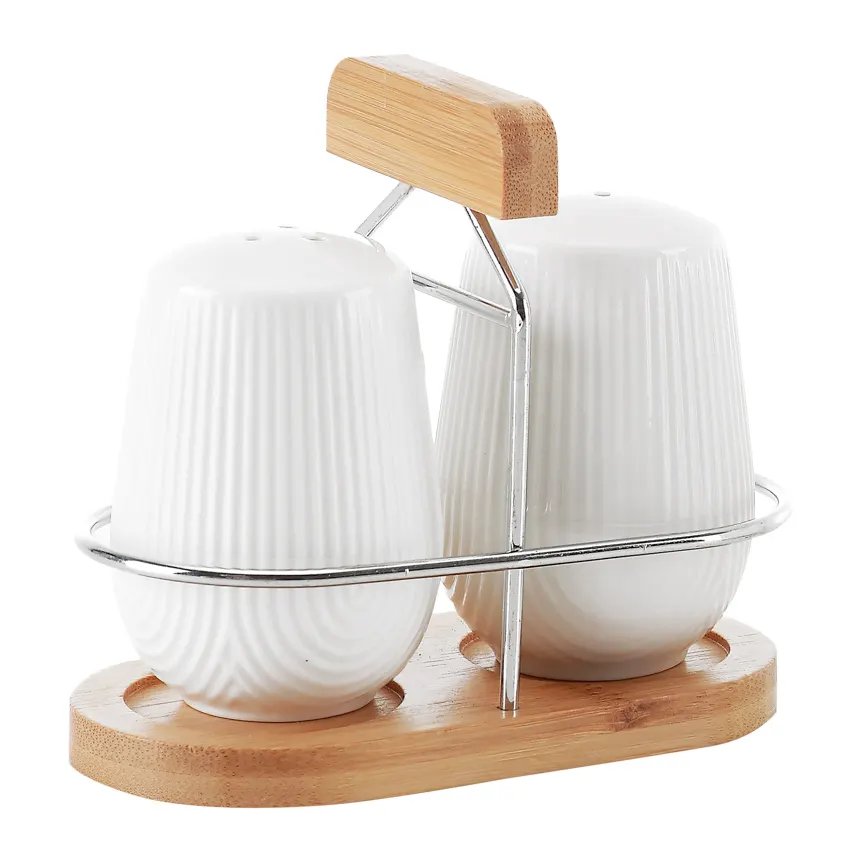 Saleiro/Pimenteiro com Suporte Oásis 90ml 3 Peças — imagem 3