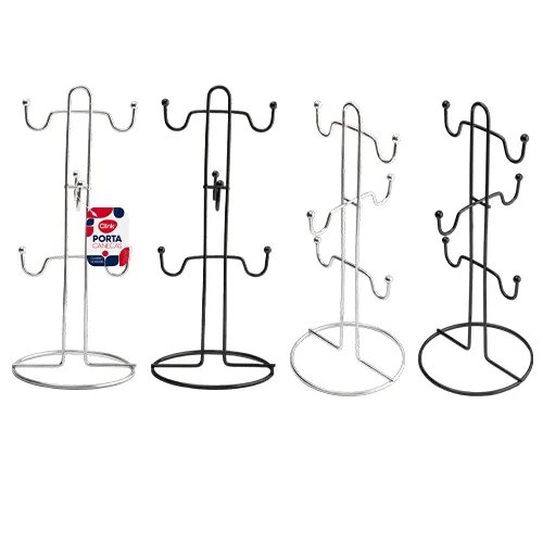 Porta Caneca Ferro 13,5 cm x 13,5 cm x 31,5 cm — imagem 2