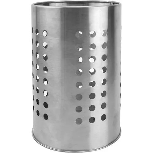 Porta Talheres INOX 17,8 cm x 12 cm x 12 cm (1 un) — imagem 2