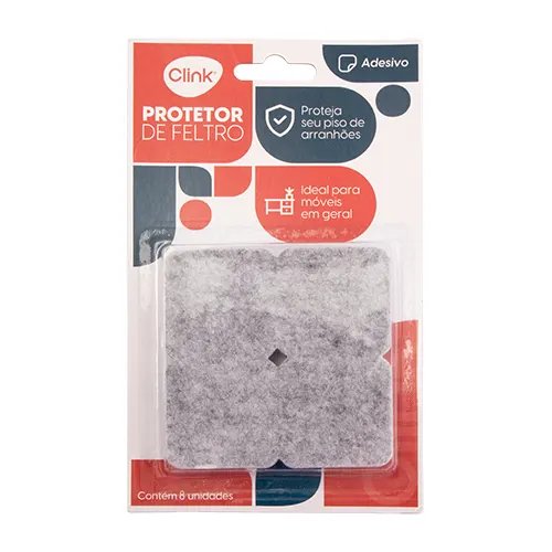 Protetor Moveis Quadrado Feltro 4,5 cm x 4,4 cm — imagem 3