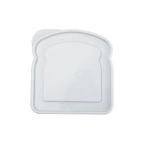 Porta Sanduiche Plástico PP e Palha de Trigo 13 cm x 12,5 cm x 3,8 cm — imagem 2