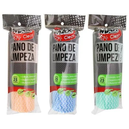 Rolo Pano Multiuso Viscose e Poliéster 20 cm x 30 cm 25 Un. — imagem 3