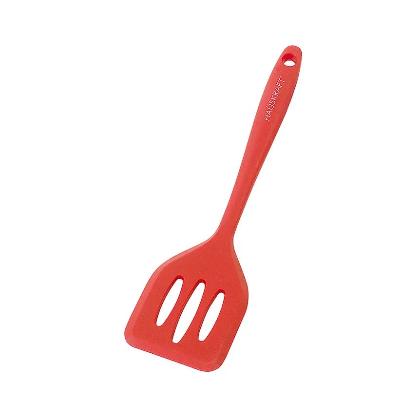 Espátula Vazada Silicone Vermelha 21,5cm — imagem 3