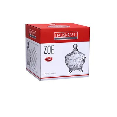 Potiche Decorativo Vidro Zoe 17,5cm — imagem 4