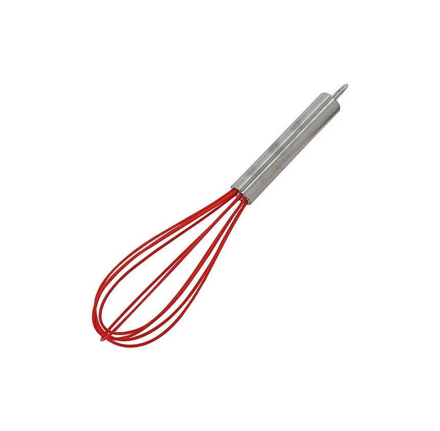 Batedor de Ovos Vermelho 35cm — imagem 3