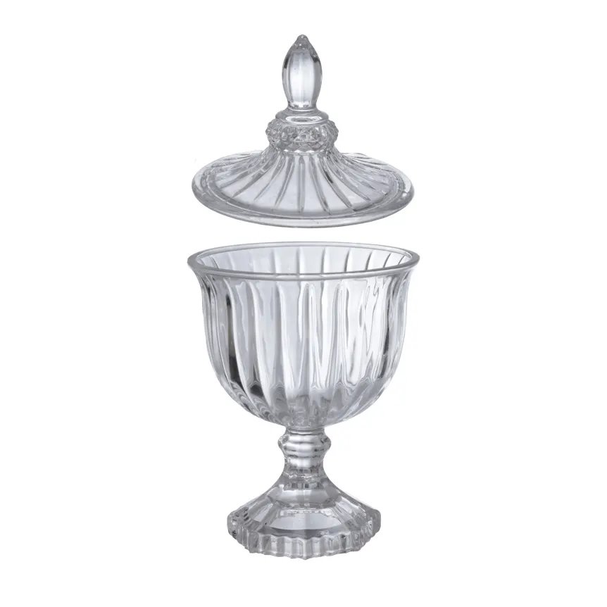 Potiche Decorativo Vidro Meli 19cm — imagem 4