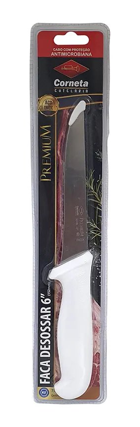 Faca Desossar Cabo Branco Premium 6" — imagem 2