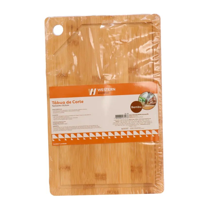 Tábua de Corte Bambu 33,5cm — imagem 3