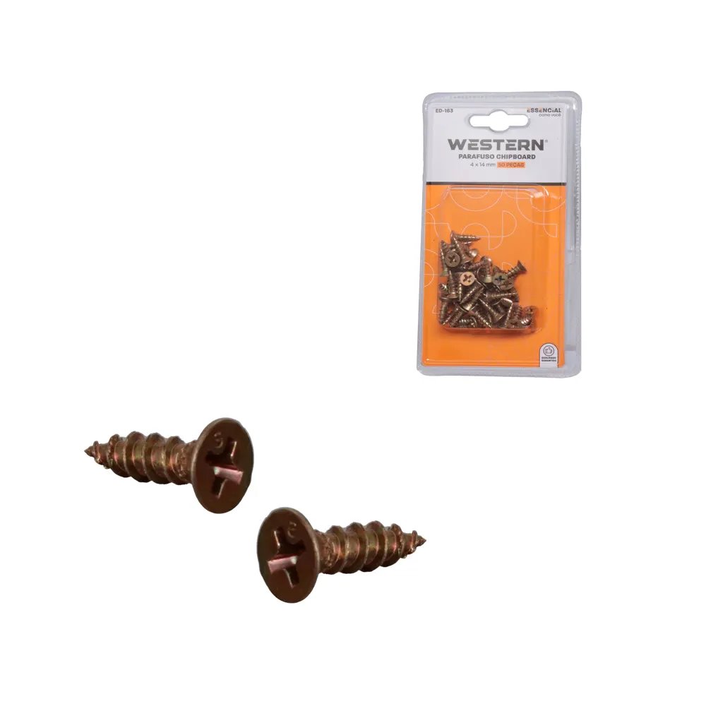 Parafuso Chipboard 4x14mm 50 Peças — imagem 2