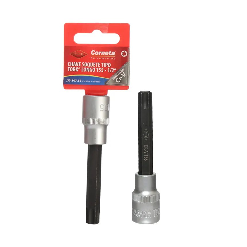 Chave Soquete Torx Longo T55 1/2 — imagem 3