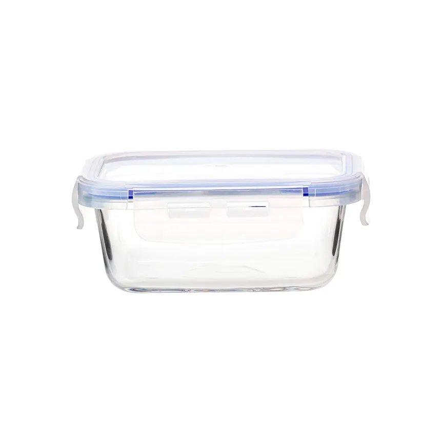 Pote Hermético Retangular Vidro 330ml — imagem 3