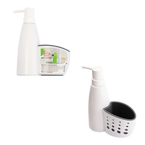 Dispenser com Suporte Plástico 15 cm x 7 cm x 20 cm (1 un) — imagem 3