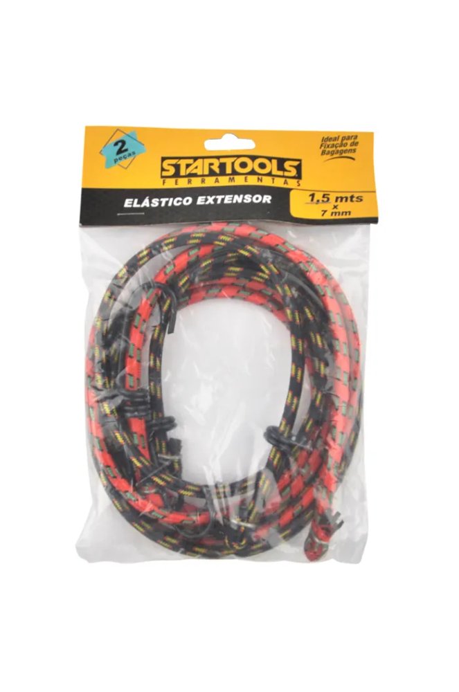 Elástico Extensor 1,5 Metros 2 Pçs — imagem 2
