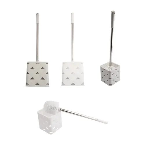 Escova Sanitaria Plástico PP e Aço INOX 11,4 cm x 11,4 cm x 48 cm
