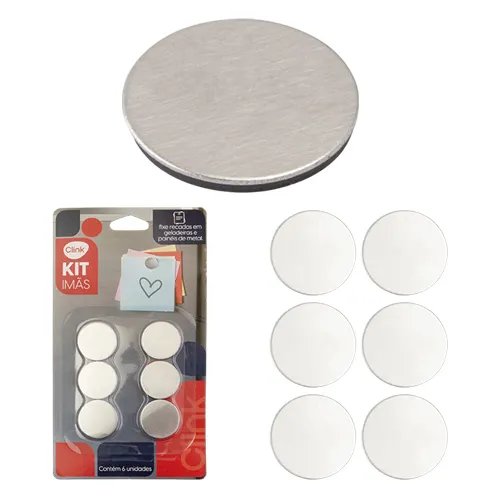 KIT 6 Suportes Magneticos 2,5 cm — imagem 2