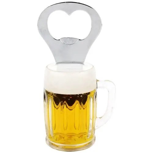 Abridor Garrafa Aço INOX Acrílico 8,5 cm x 4,5 cm — imagem 2