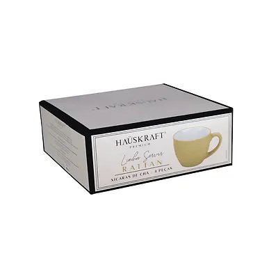 Xícara de Chá Rattan 230ml 4 Peças — imagem 3