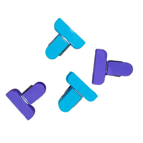 Conjunto 4 Lacres Embalagens Plástico 4 cm x 4 cm x 1,5 cm — imagem 3