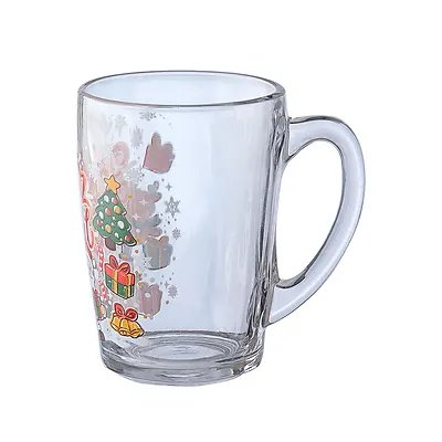 Caneca Vidro Noel Natal 350ml — imagem 5