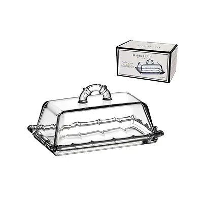 Manteigueira Bambu Transparente 16cm — imagem 3