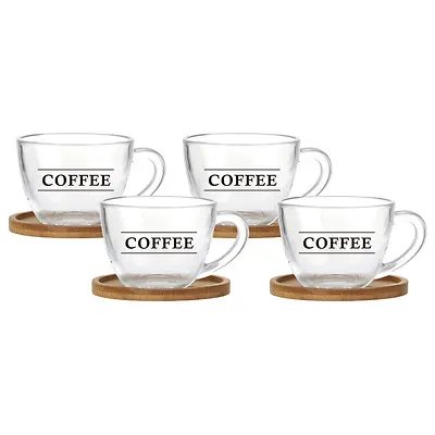 Xícara de Café Miam 180ml 4 Peças — imagem 2